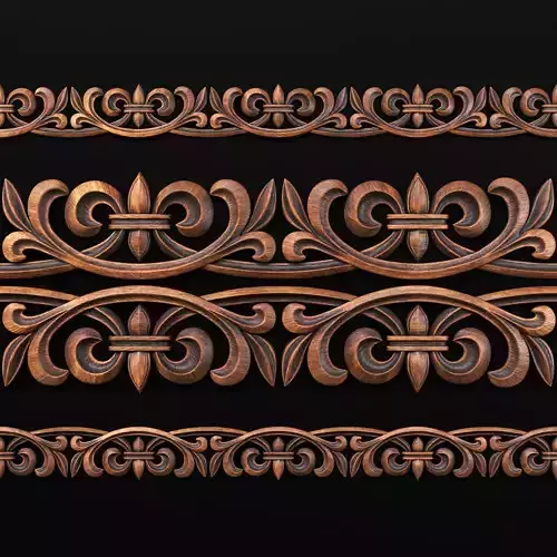 OZ-Trim Ornament 01 3D model