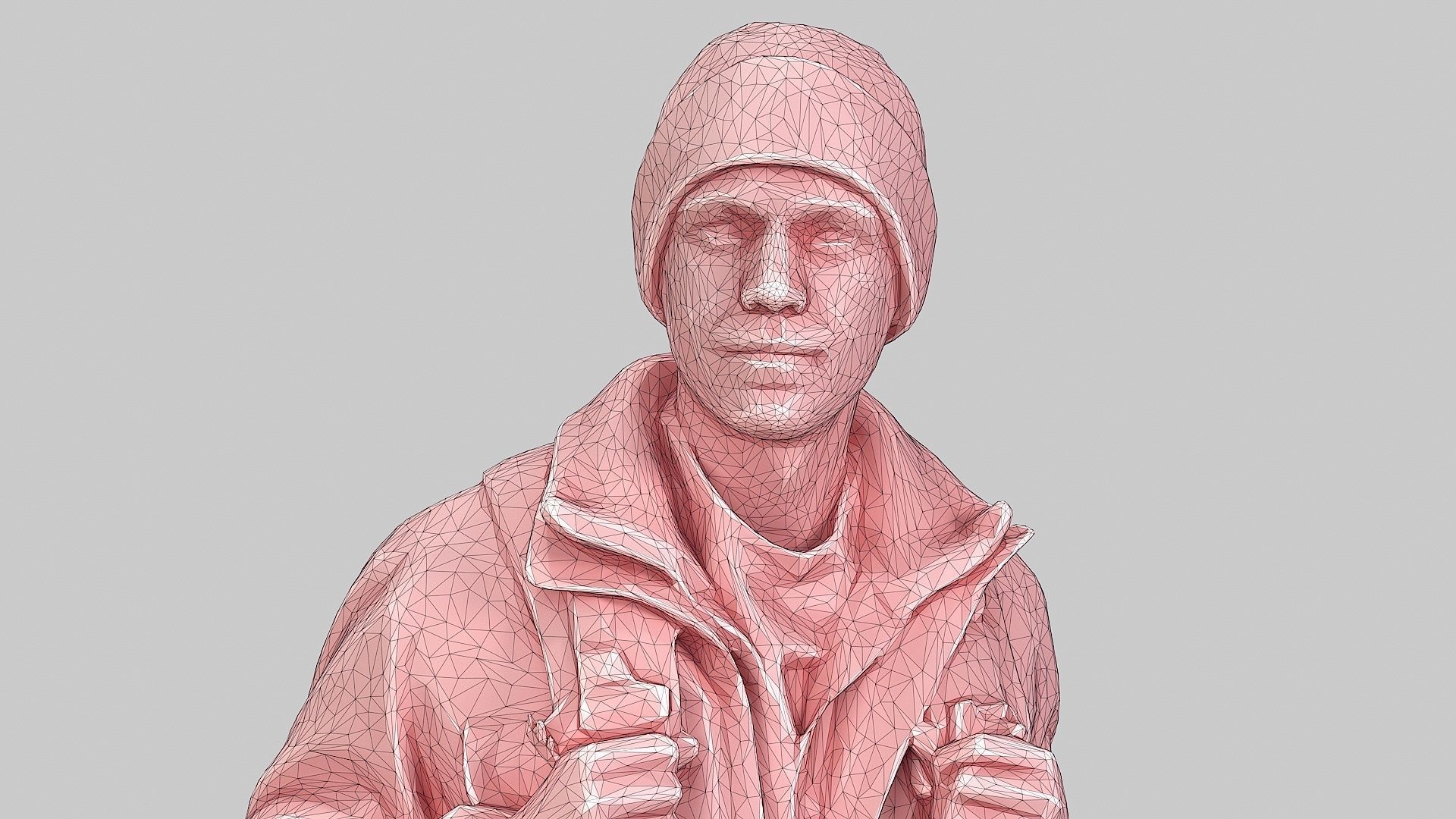 Student of Autumn Steps 3D model_9