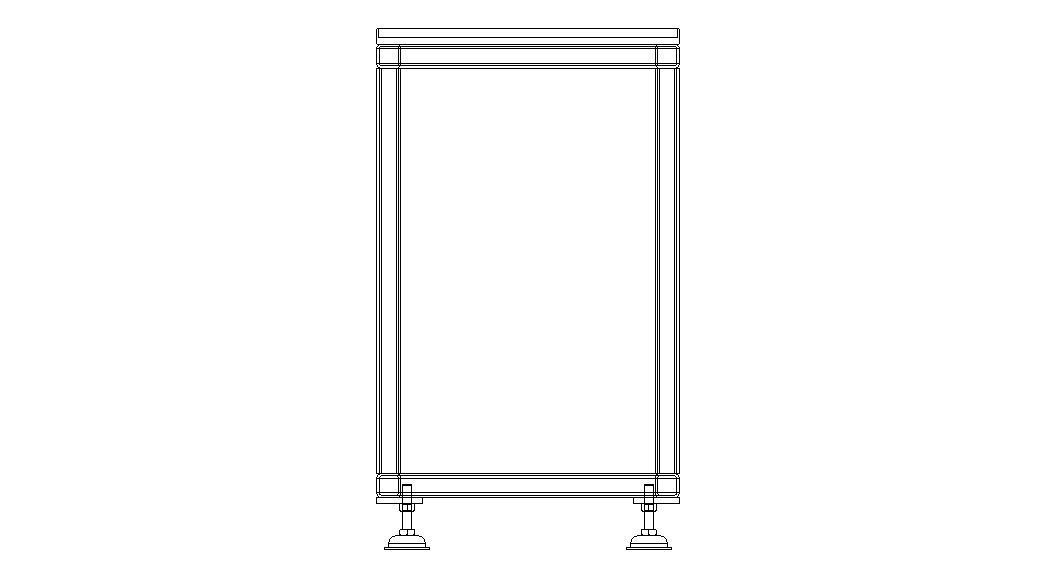 Custom Workpiece Support Stand 3D model_20