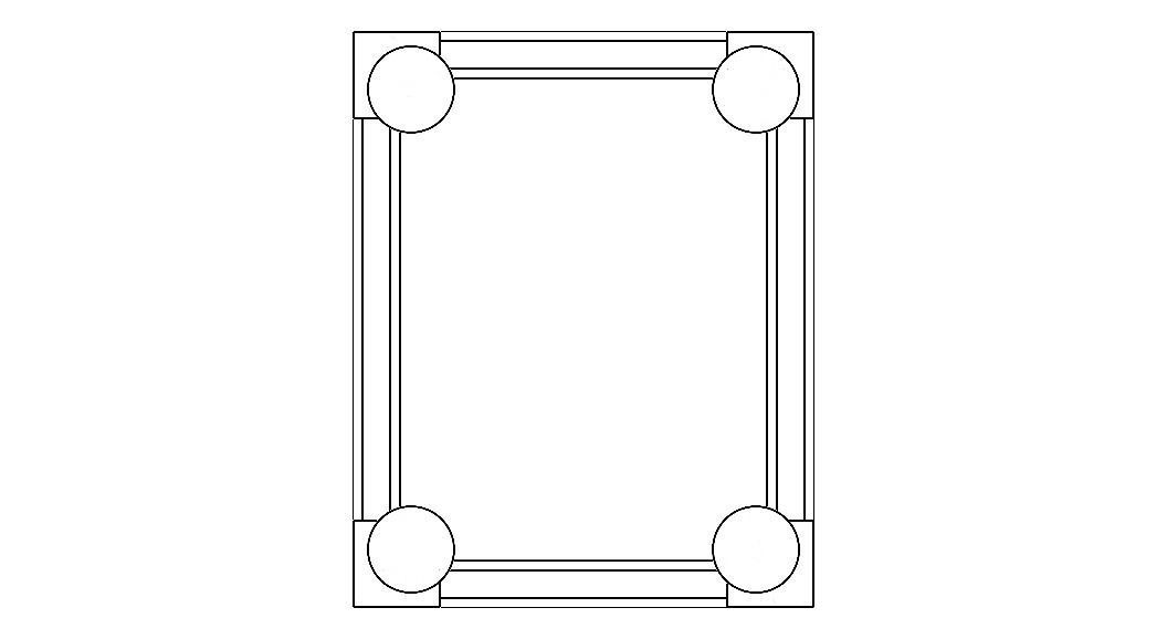 Custom Workpiece Support Stand 3D model_14