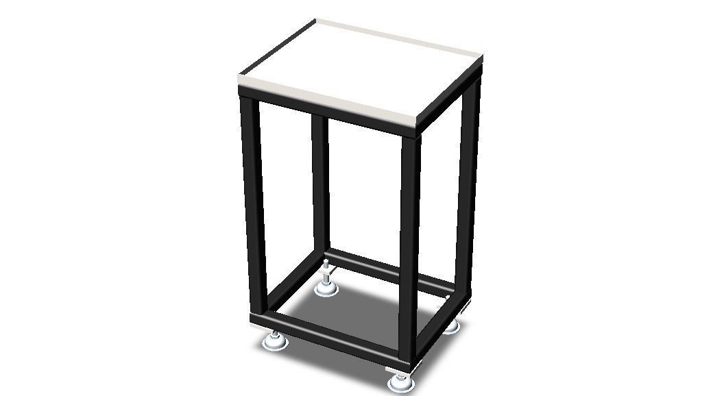 Custom Workpiece Support Stand 3D model_25