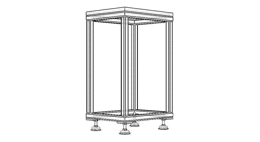 Custom Workpiece Support Stand 3D model_27