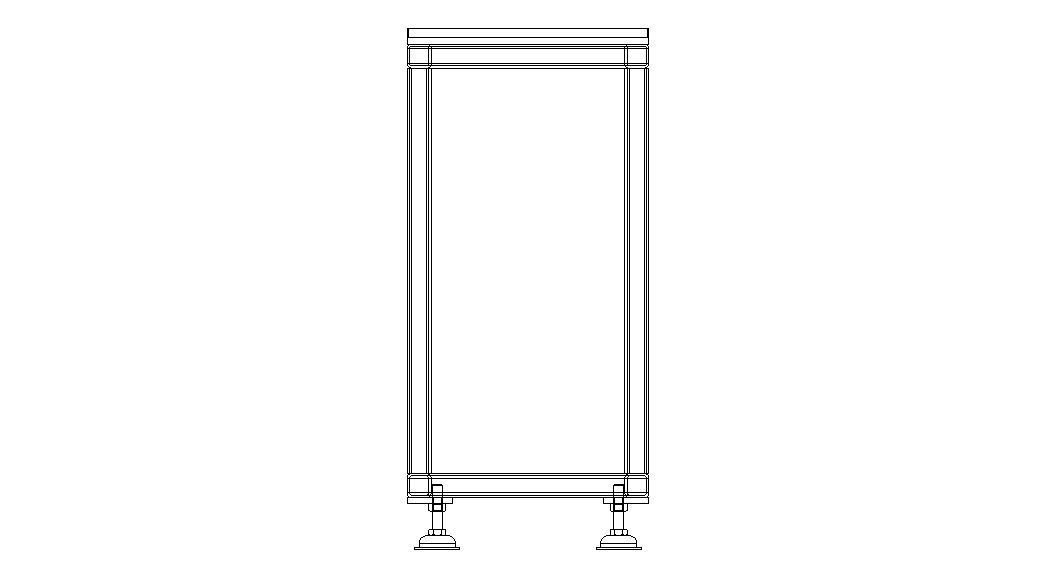 Custom Workpiece Support Stand 3D model_8