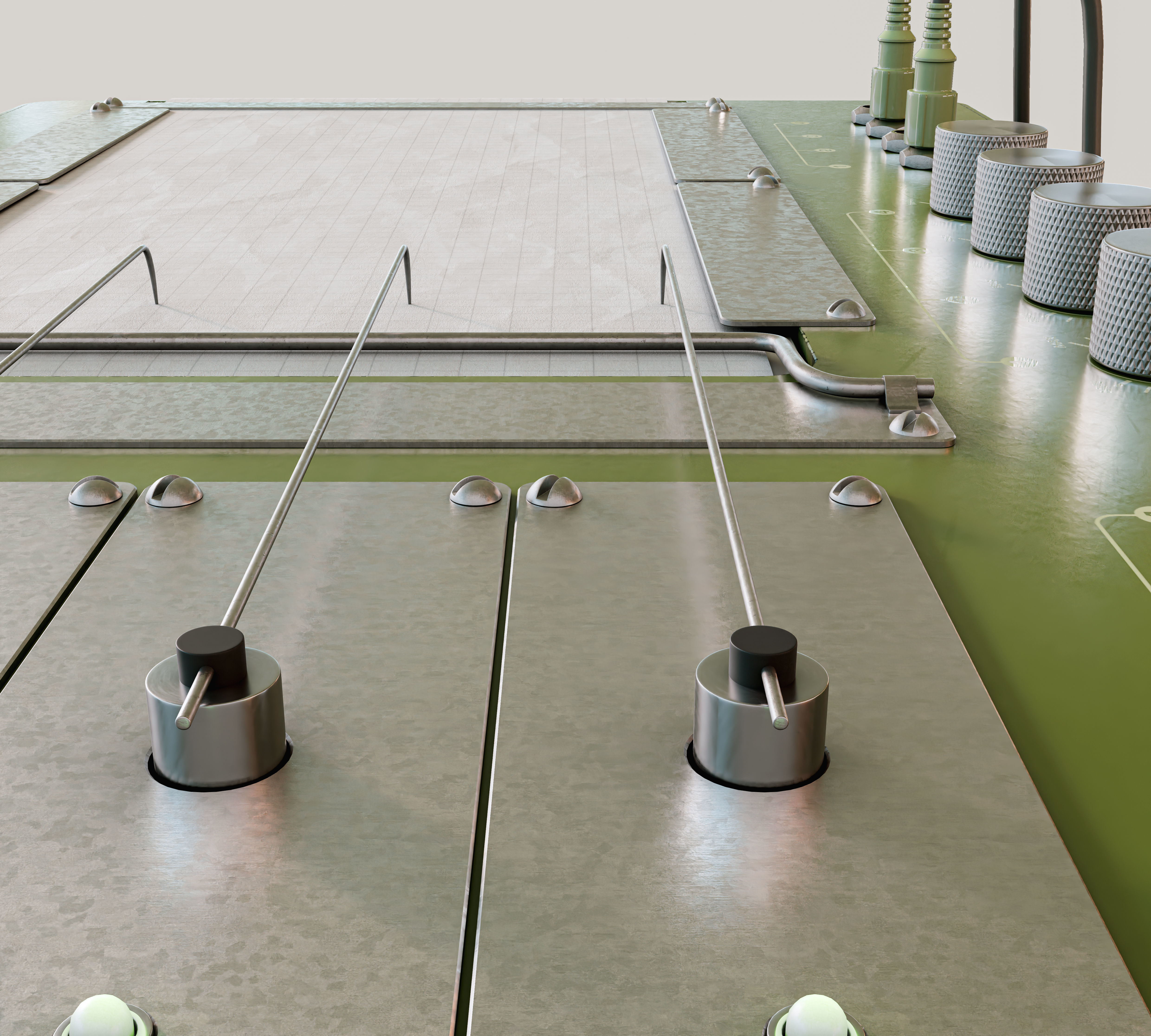 Polygraph Lie Detector Kit 3D model_10