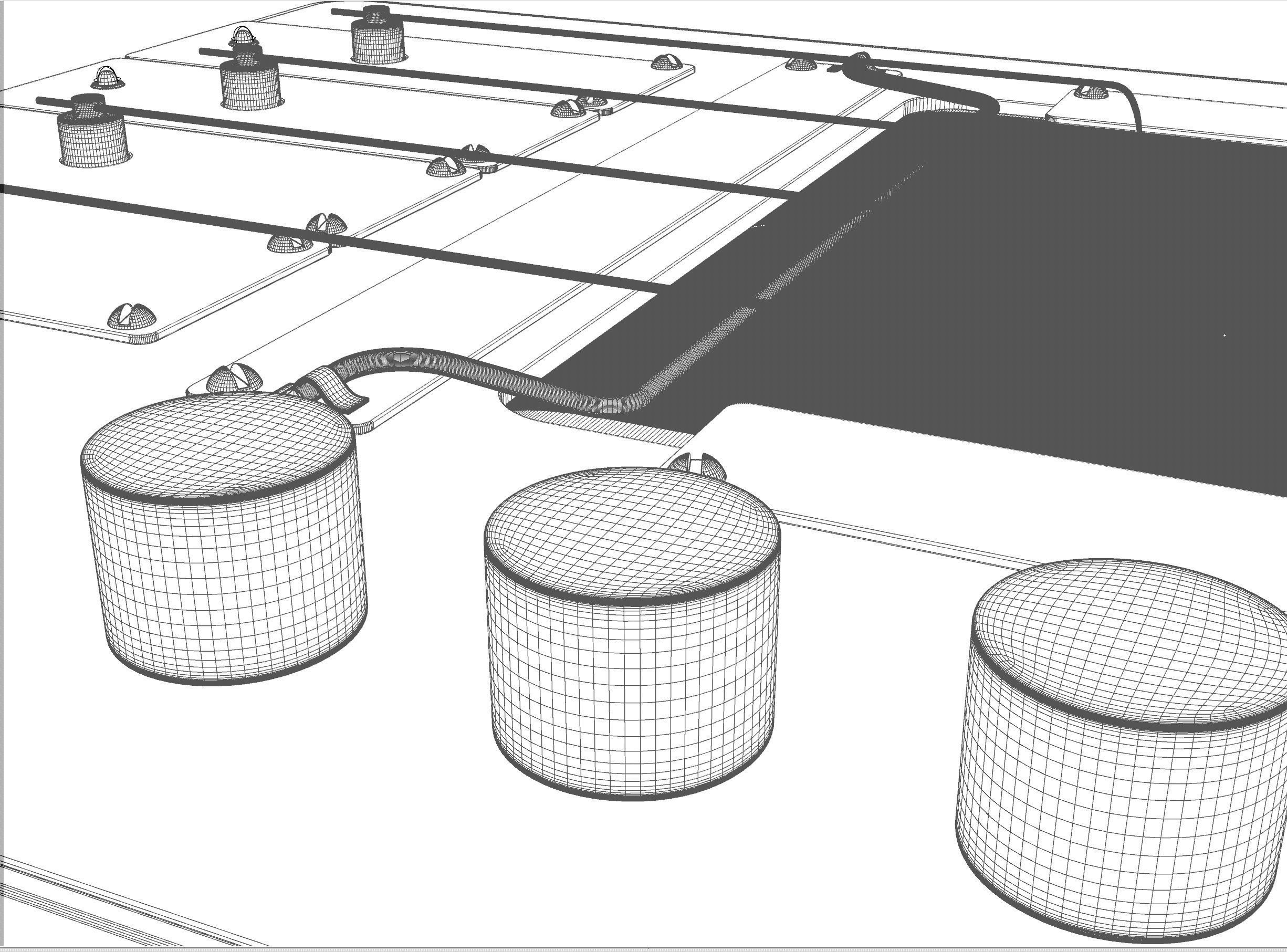 Polygraph Lie Detector Kit 3D model_19