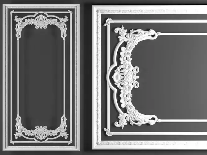 classic decoration 3d model vol08 3D 3D model