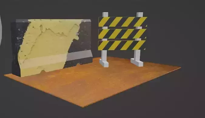 3D Construction Props