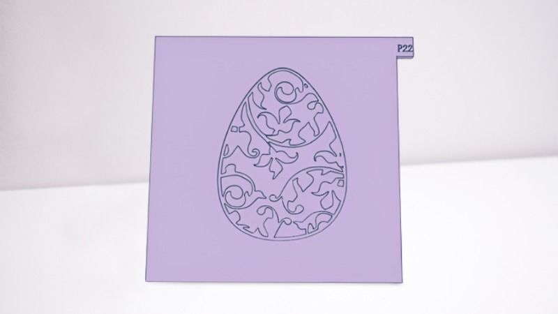 Combo x 28 Texturizadores Pascua COnejo Zanahoria Huevo Cruz  3D print model_13