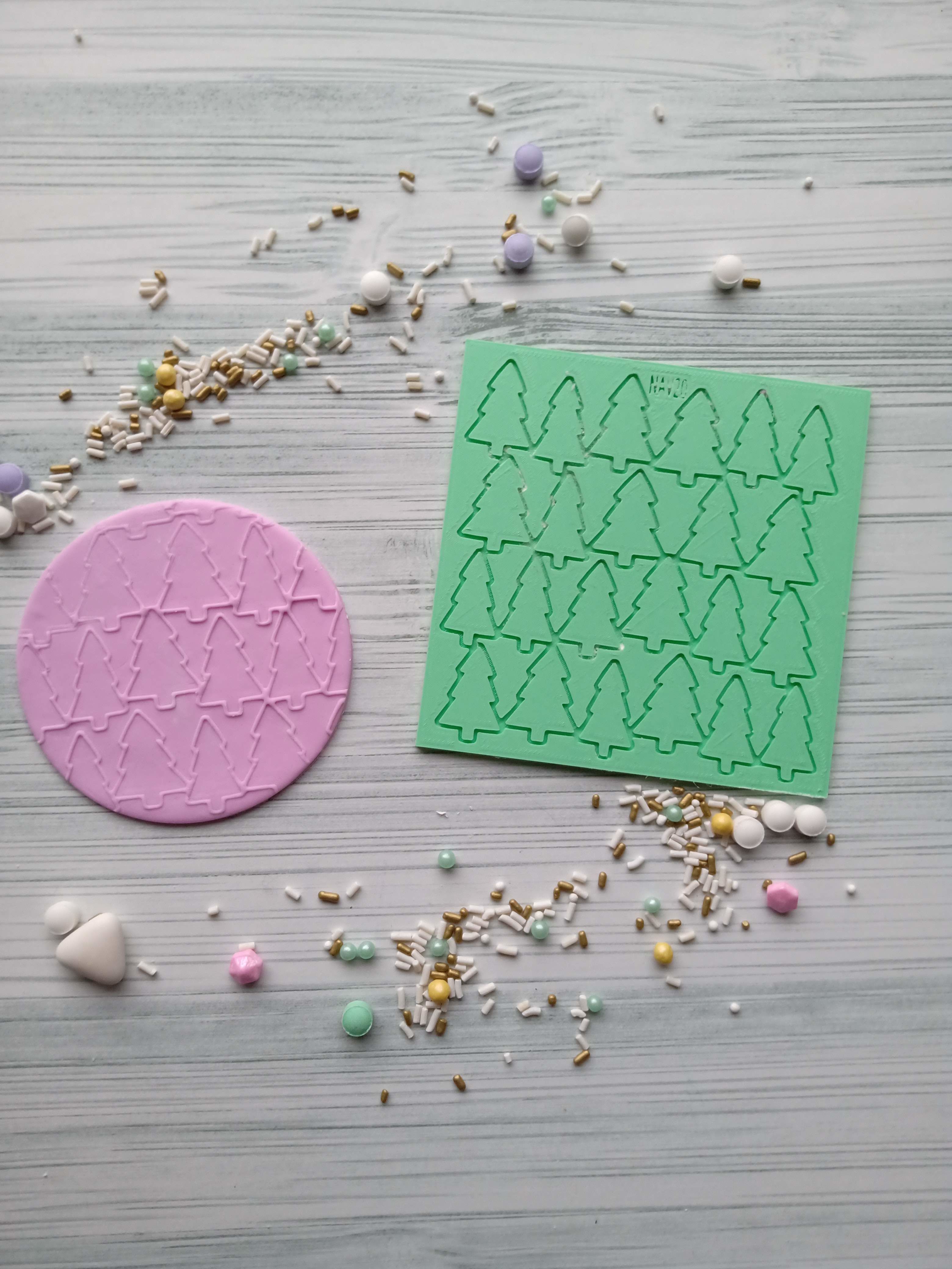 Combo x 48 Texturizadores Navidad Holidays Textura 3D print model_6