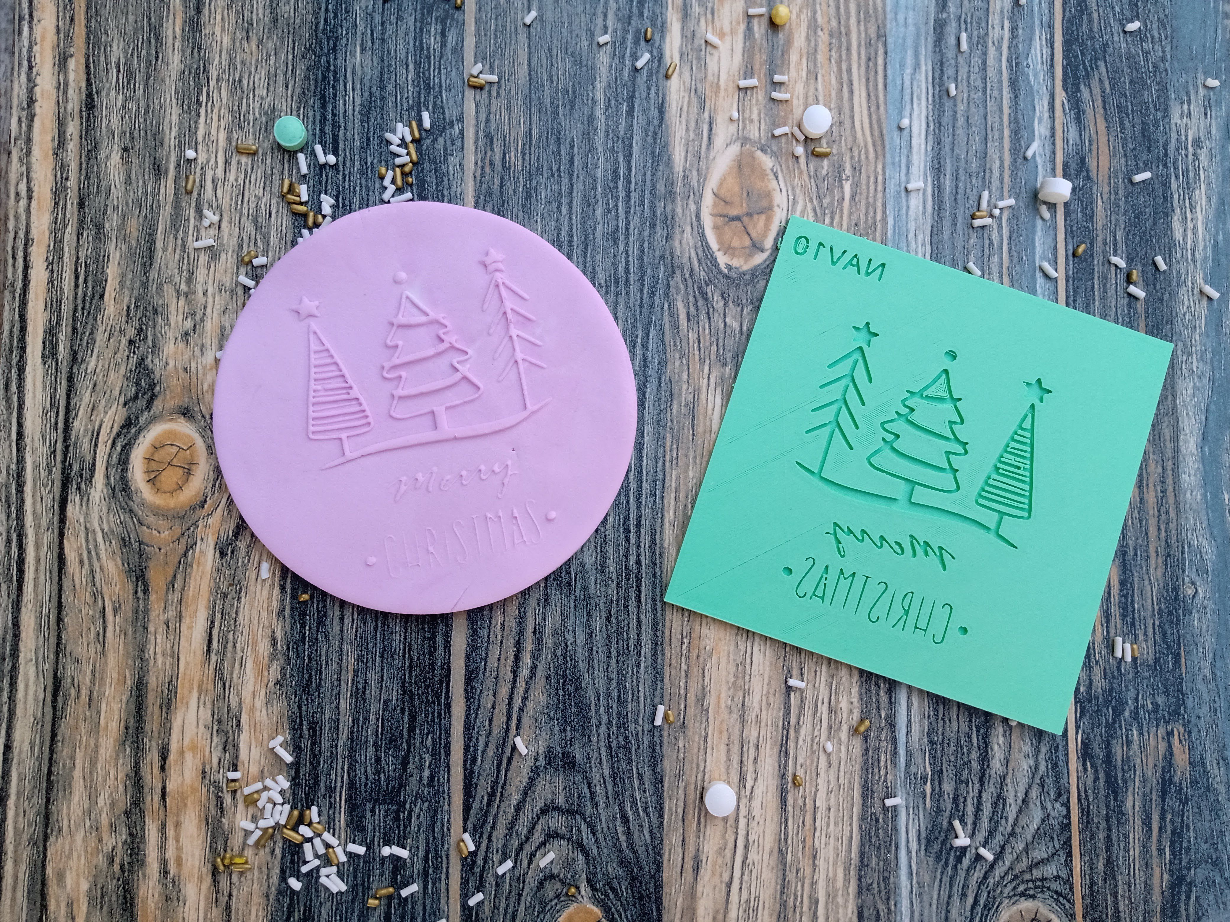 Combo x 48 Texturizadores Navidad Holidays Textura 3D print model_22