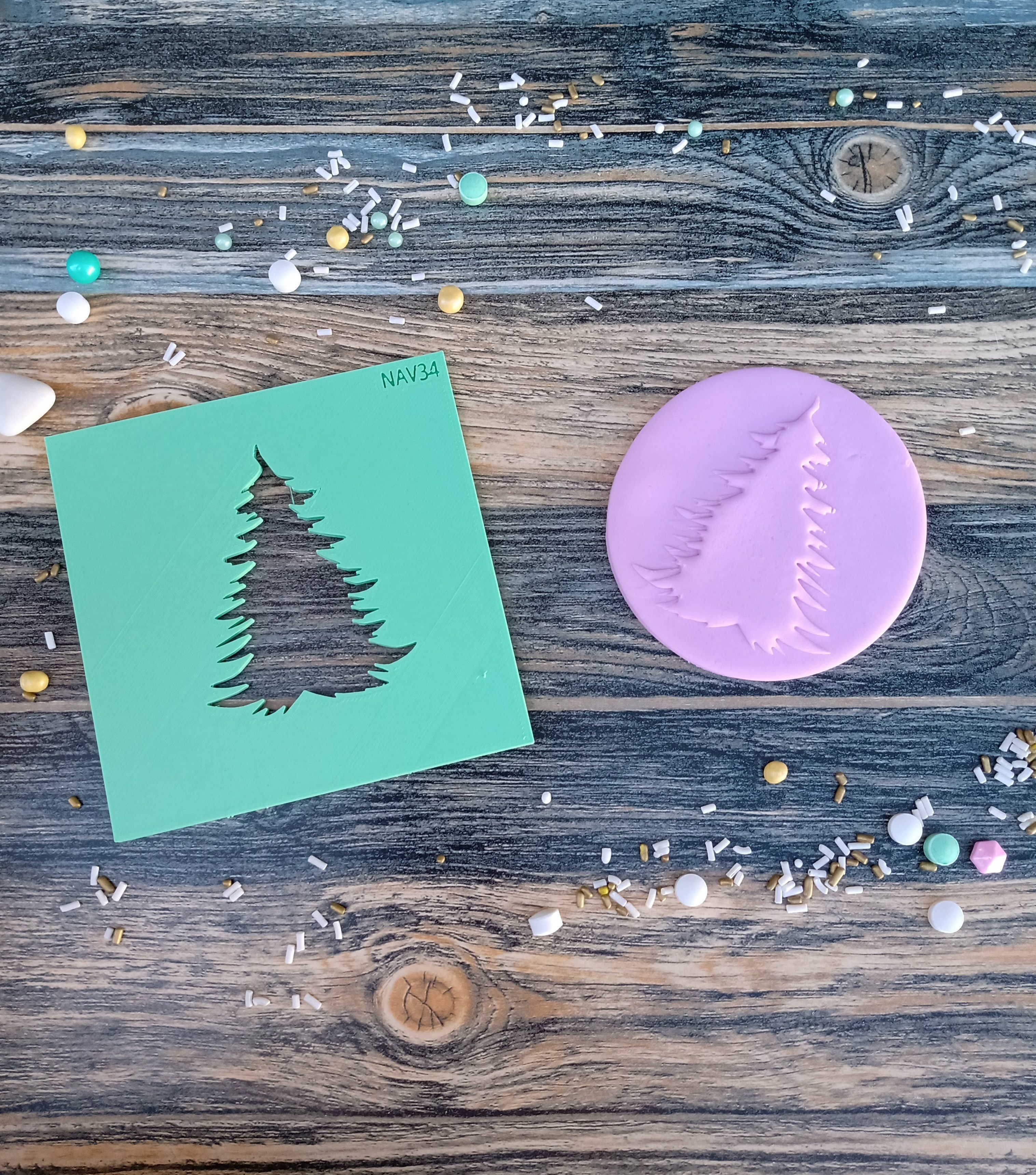 Combo x 48 Texturizadores Navidad Holidays Textura 3D print model_18