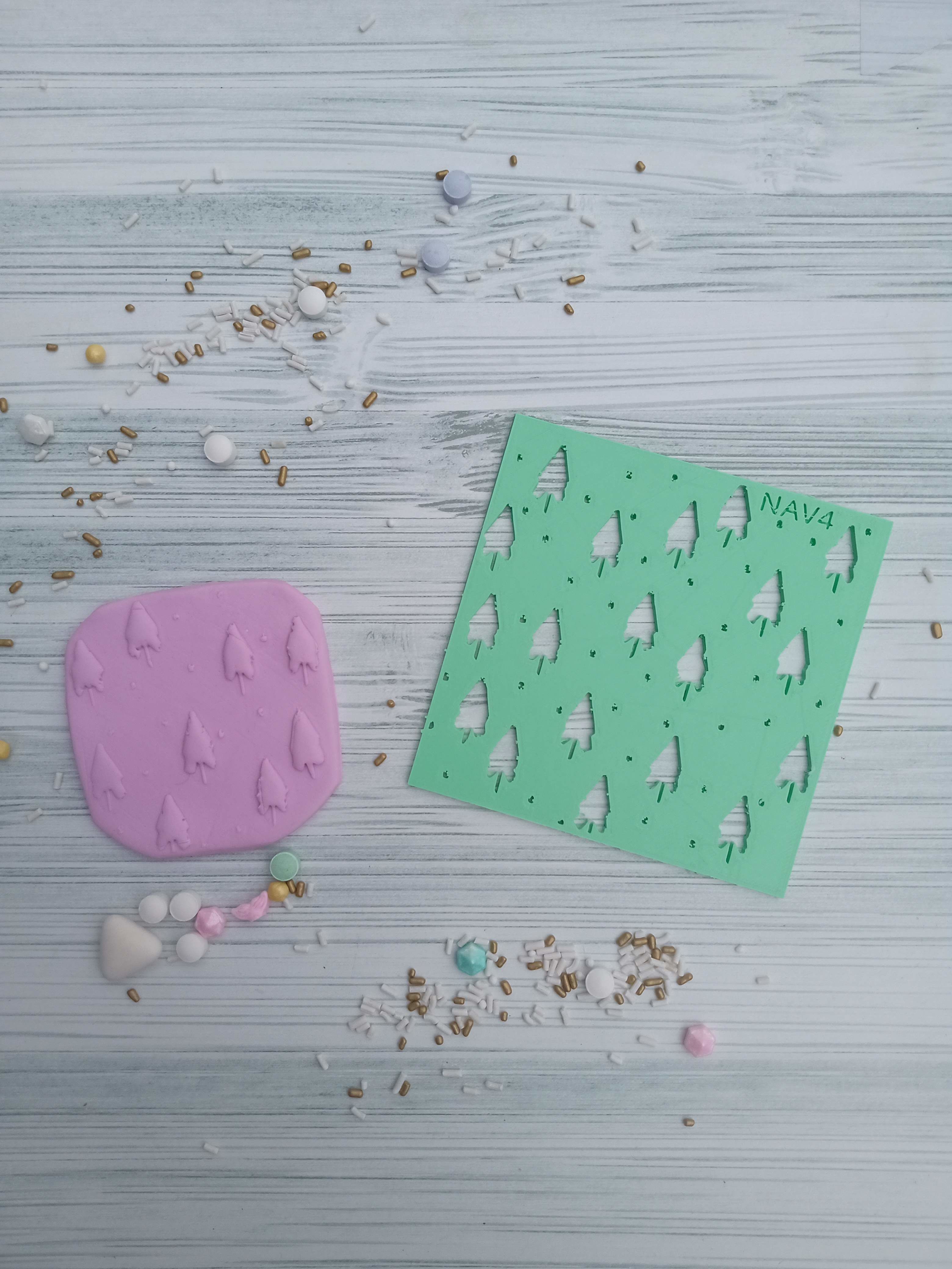 Combo x 48 Texturizadores Navidad Holidays Textura 3D print model_13