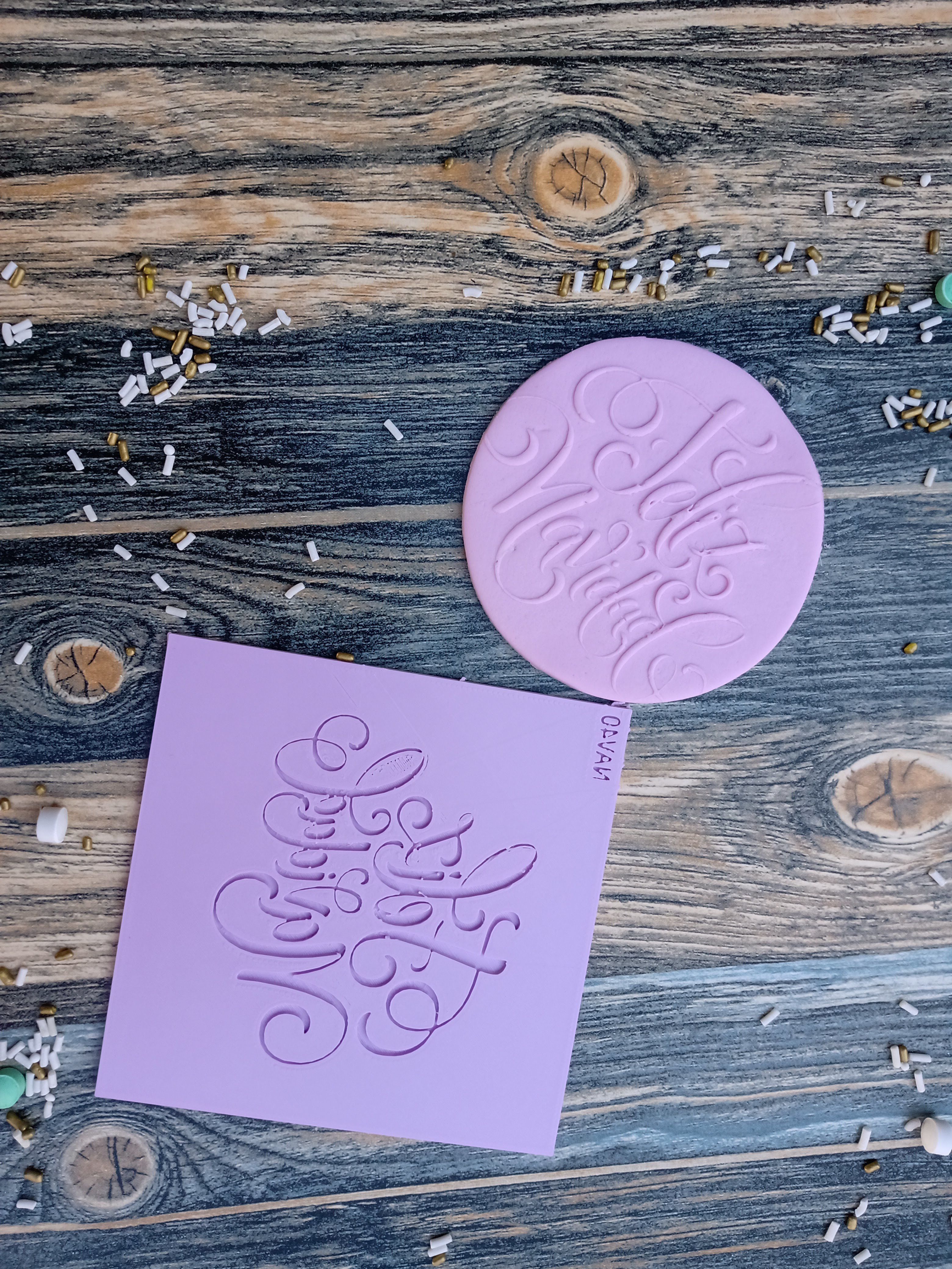 Combo x 48 Texturizadores Navidad Holidays Textura 3D print model_24