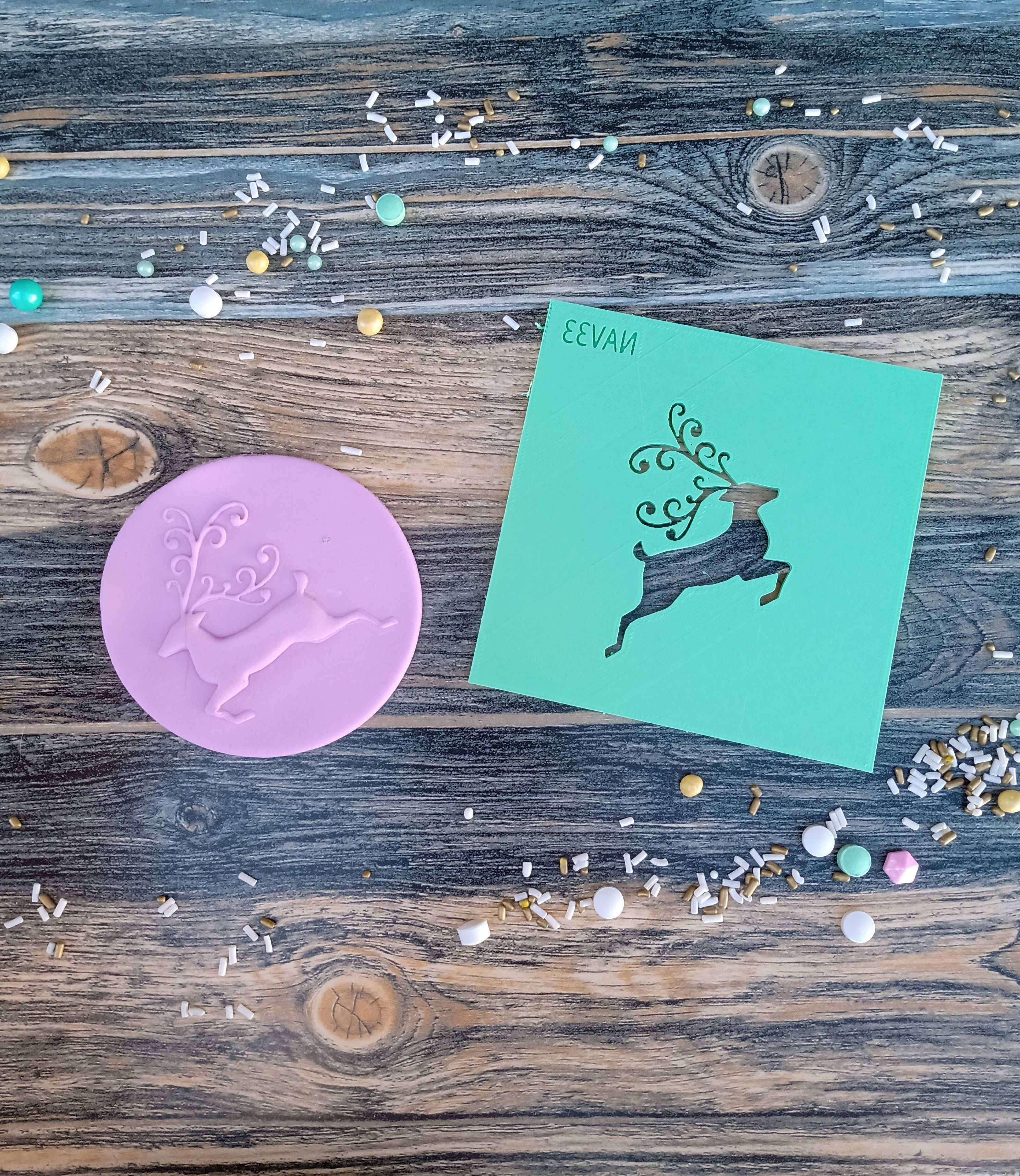 Combo x 48 Texturizadores Navidad Holidays Textura 3D print model_19