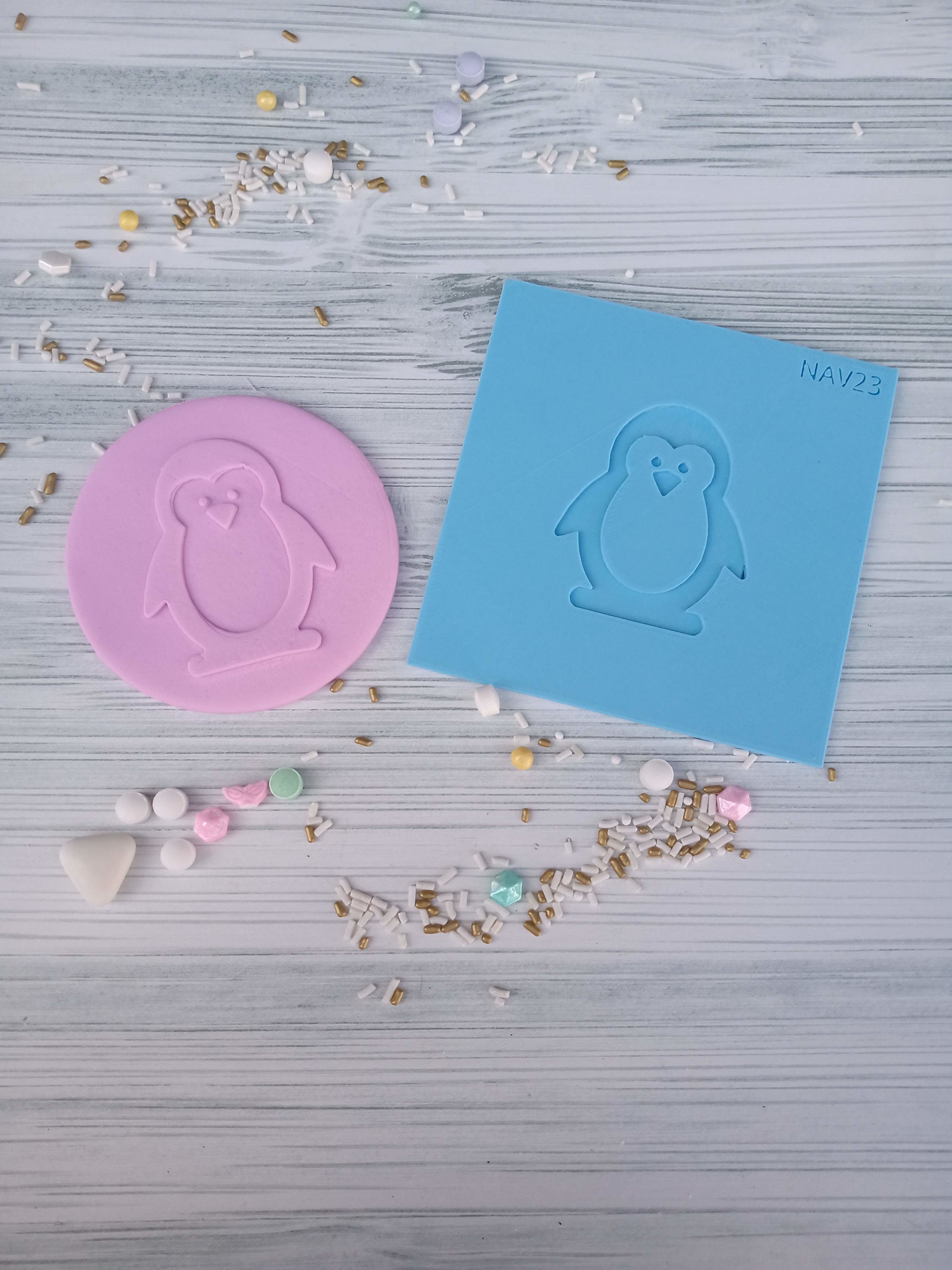 Combo x 48 Texturizadores Navidad Holidays Textura 3D print model_9