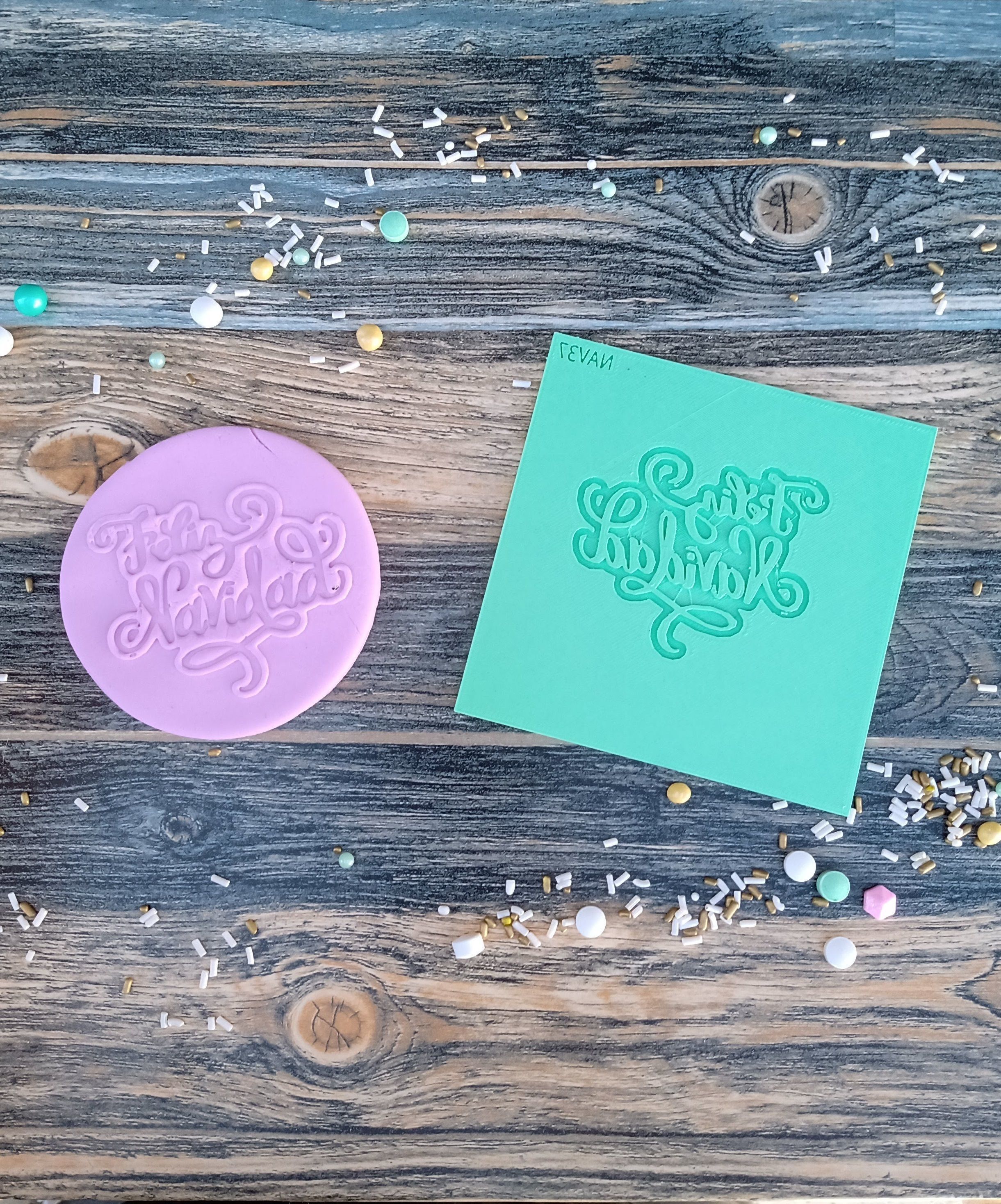 Combo x 48 Texturizadores Navidad Holidays Textura 3D print model_15