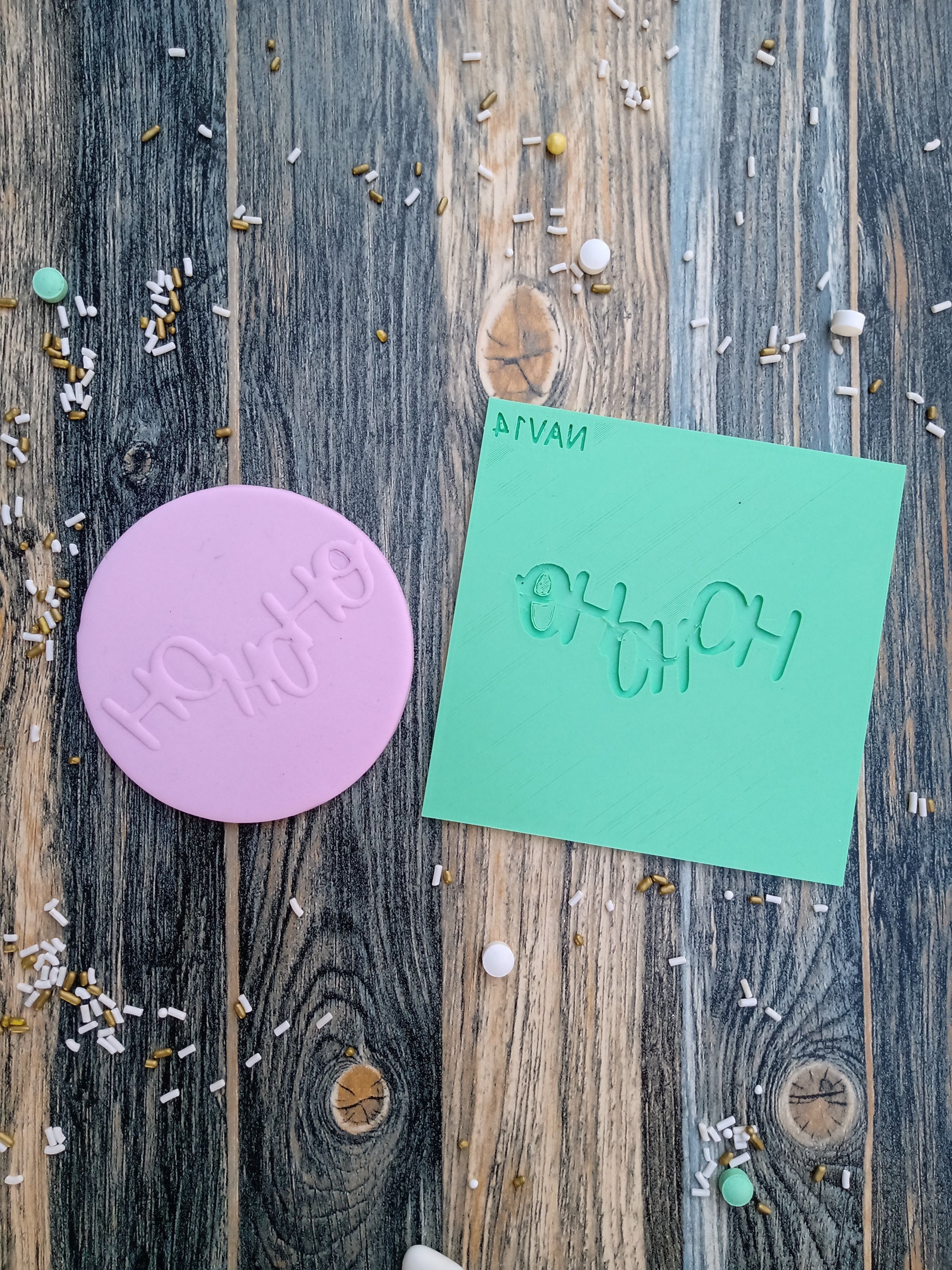 Combo x 48 Texturizadores Navidad Holidays Textura 3D print model_23