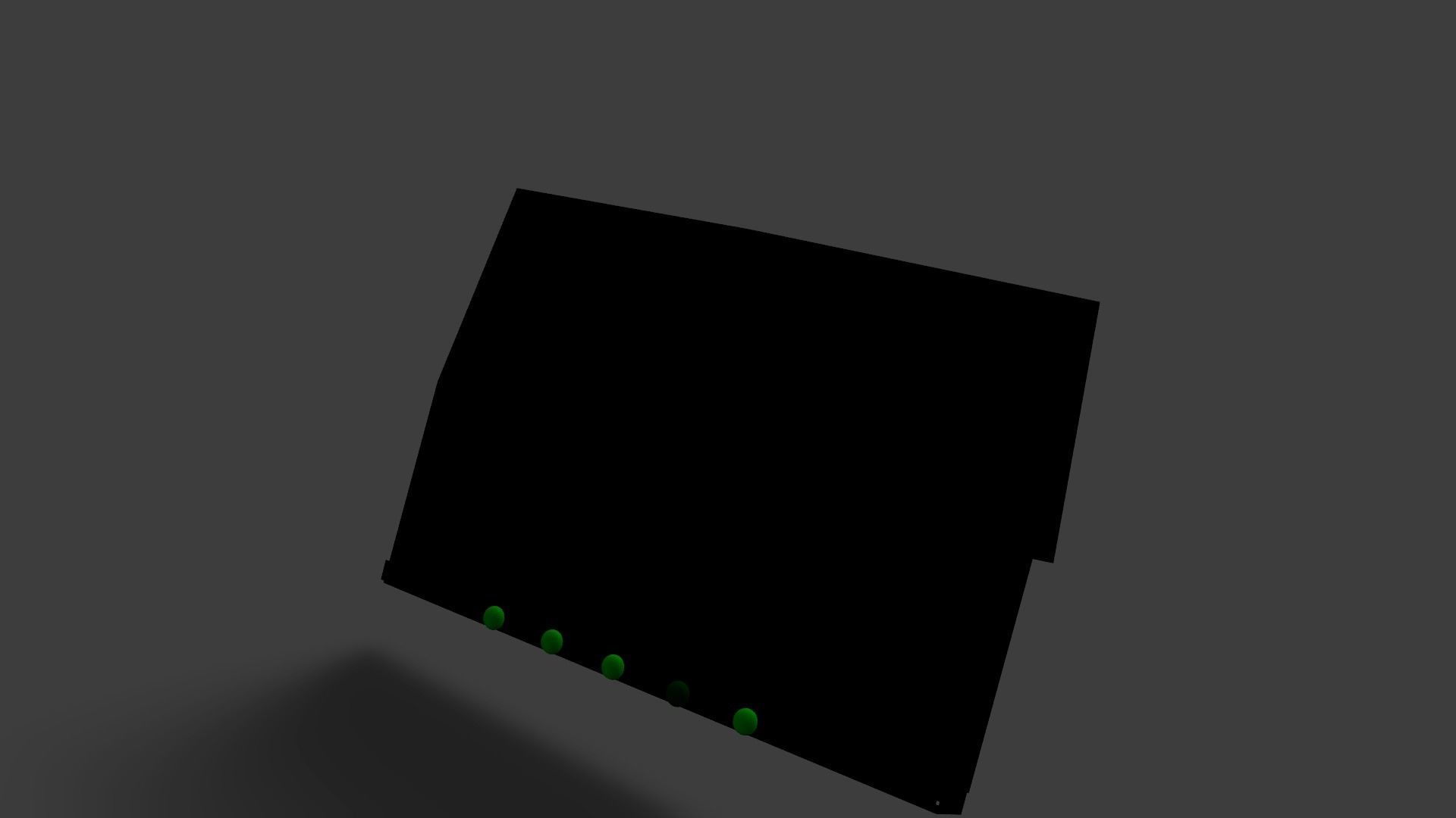 Sample Modem Or Router like Vodafone Station Low-poly 3D model_79
