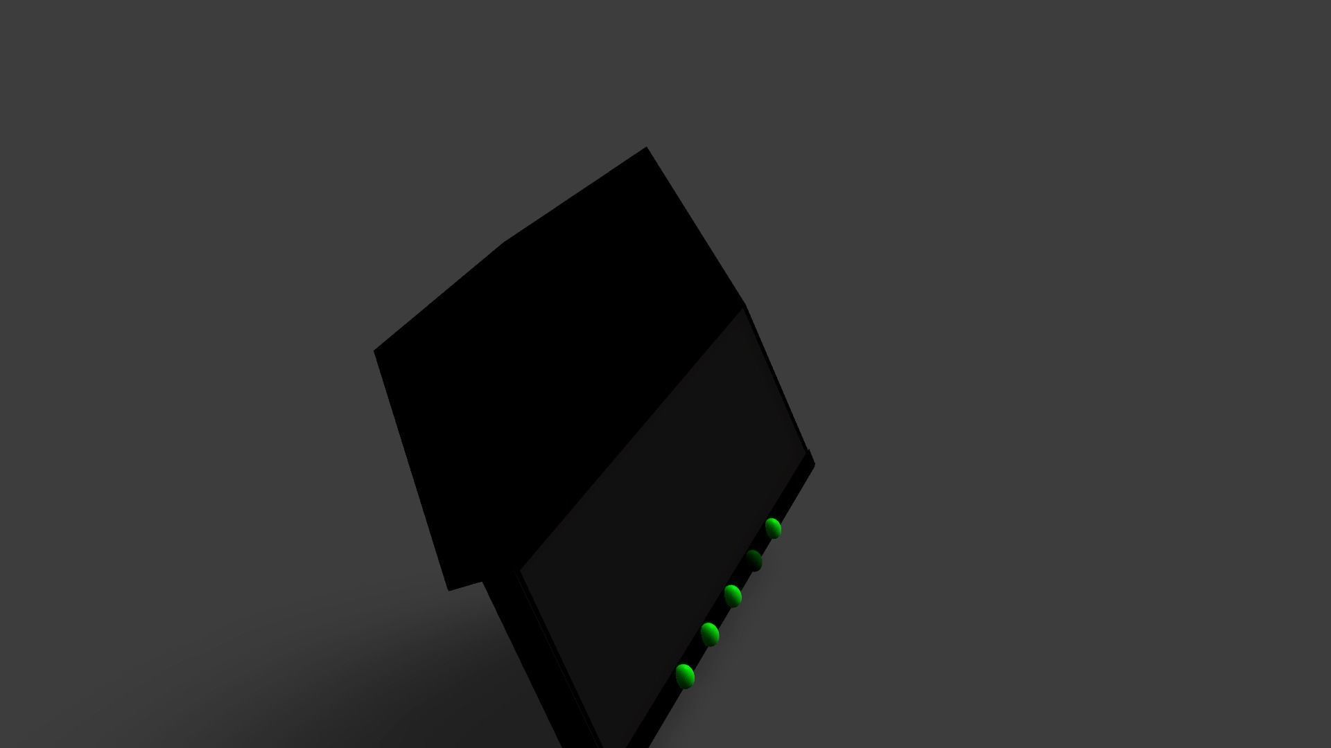Sample Modem Or Router like Vodafone Station Low-poly 3D model_18