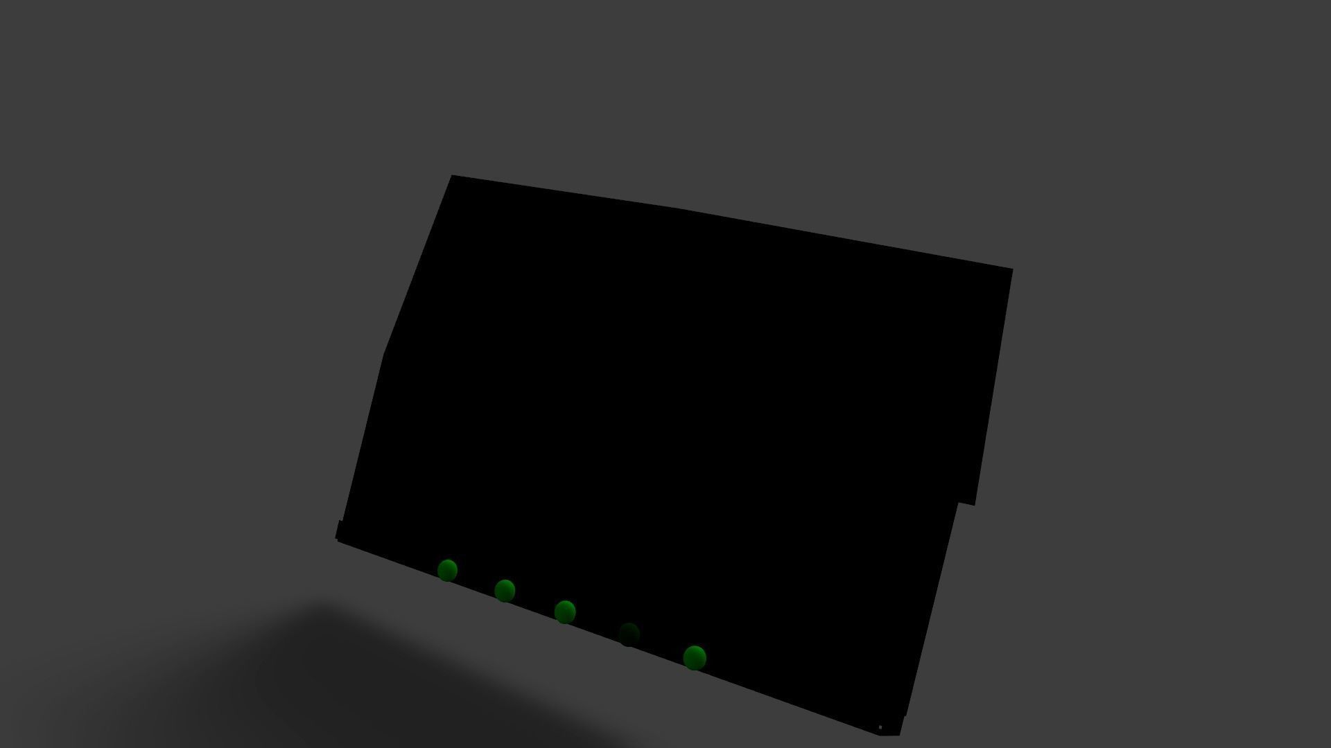 Sample Modem Or Router like Vodafone Station Low-poly 3D model_80