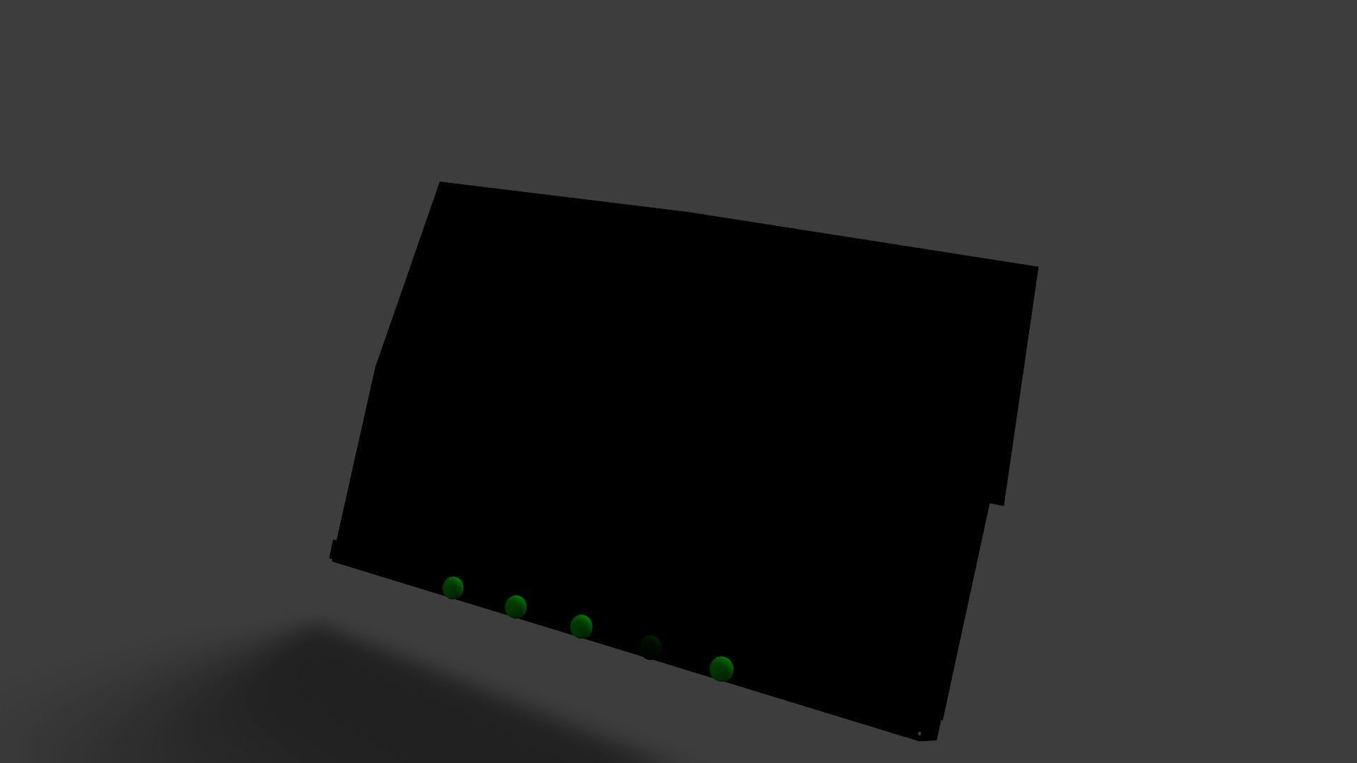 Sample Modem Or Router like Vodafone Station Low-poly 3D model_81
