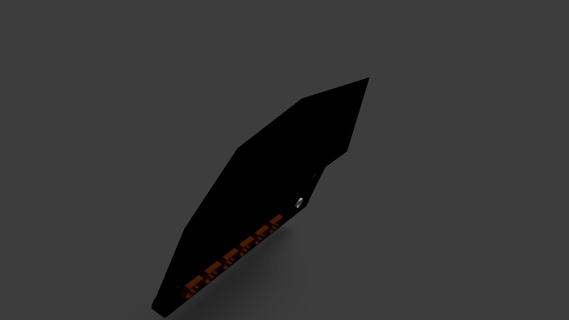 Sample Modem Or Router like Vodafone Station Low-poly 3D model_61