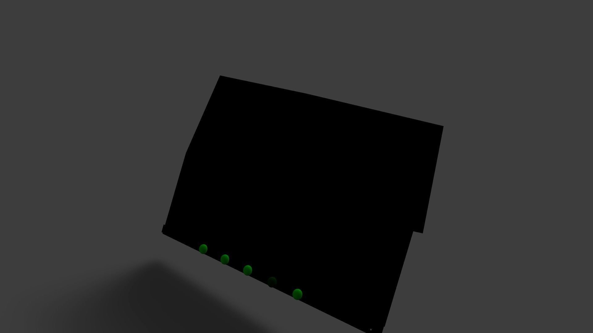 Sample Modem Or Router like Vodafone Station Low-poly 3D model_78