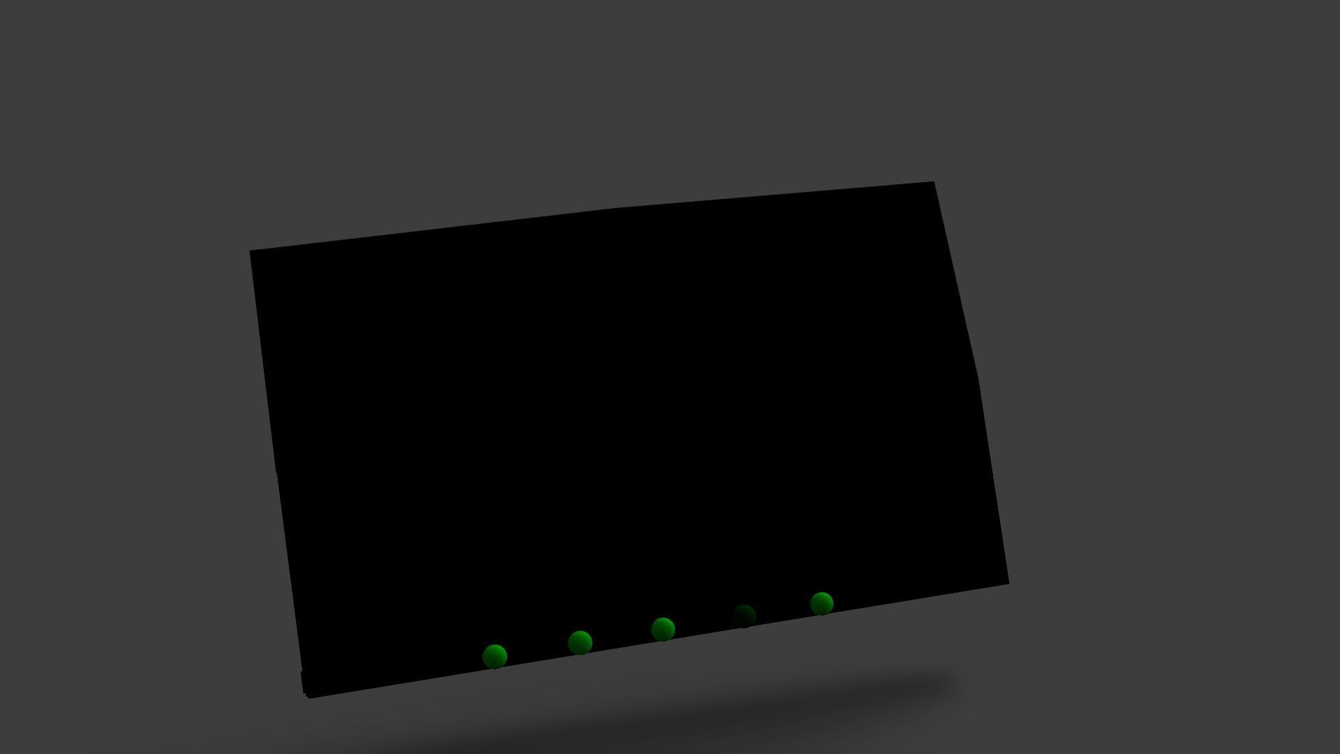 Sample Modem Or Router like Vodafone Station Low-poly 3D model_4