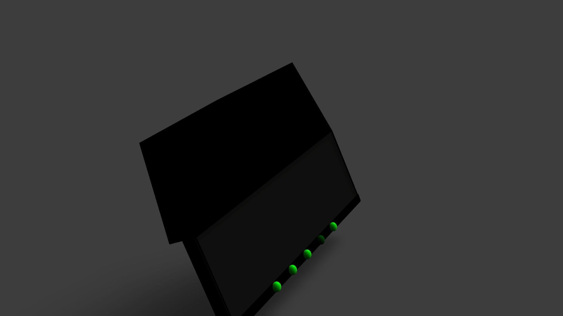 Sample Modem Or Router like Vodafone Station Low-poly 3D model_16