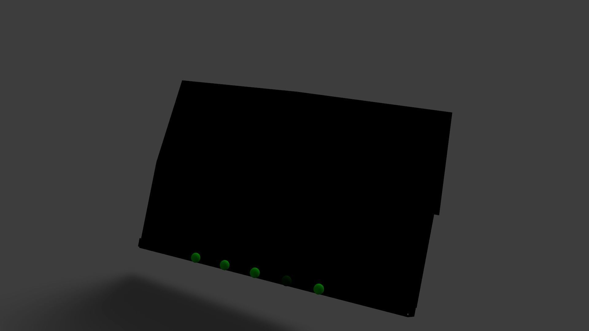 Sample Modem Or Router like Vodafone Station Low-poly 3D model_82