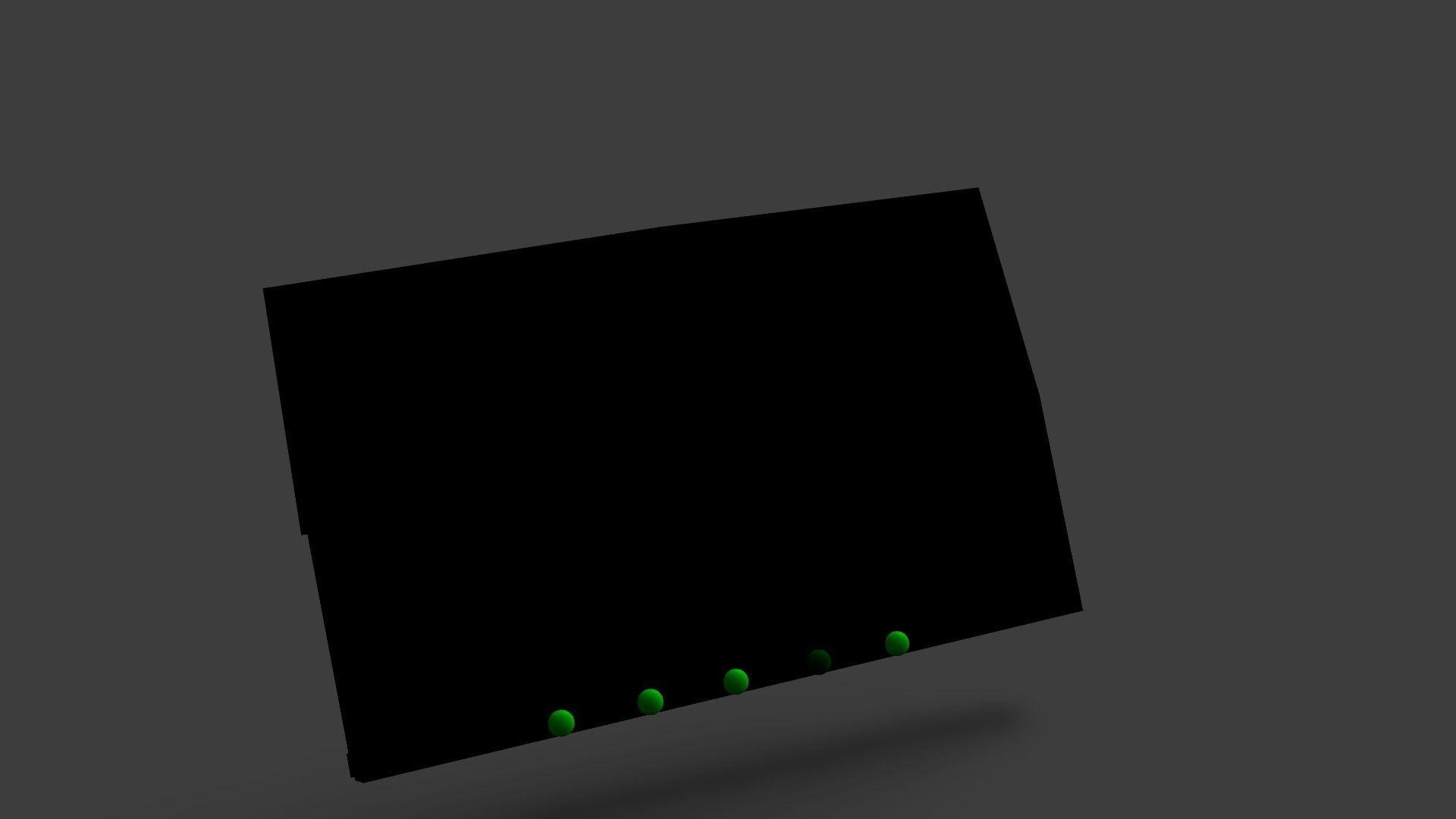 Sample Modem Or Router like Vodafone Station Low-poly 3D model_6