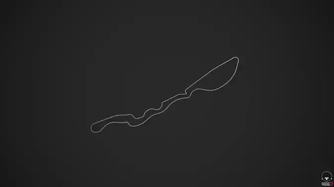 Jeddah Corniche Circuit - Saudi Arabia - 3D Printable 3D print model