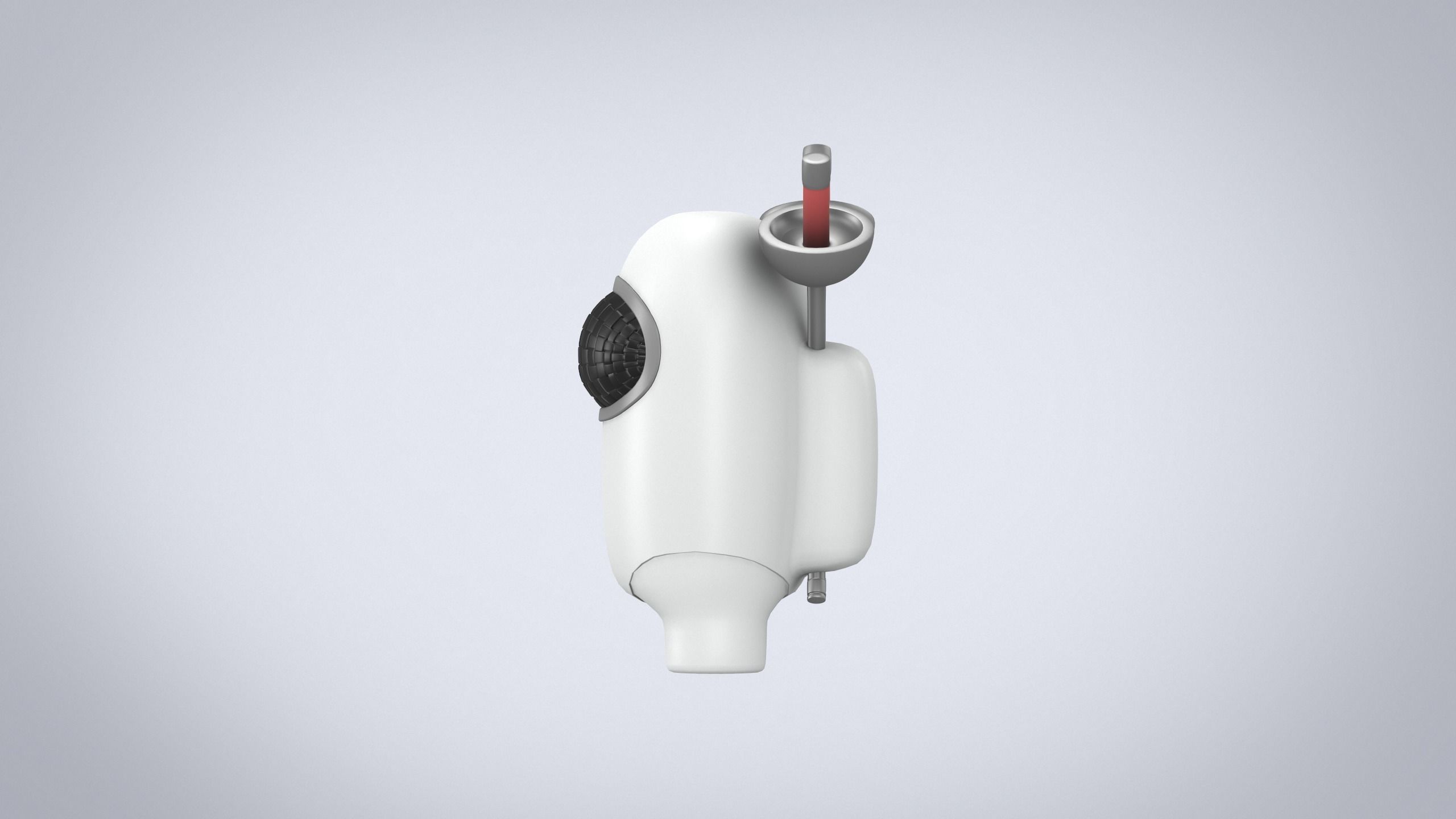 Figure among us fencer easy print 3D model 3D print model_3