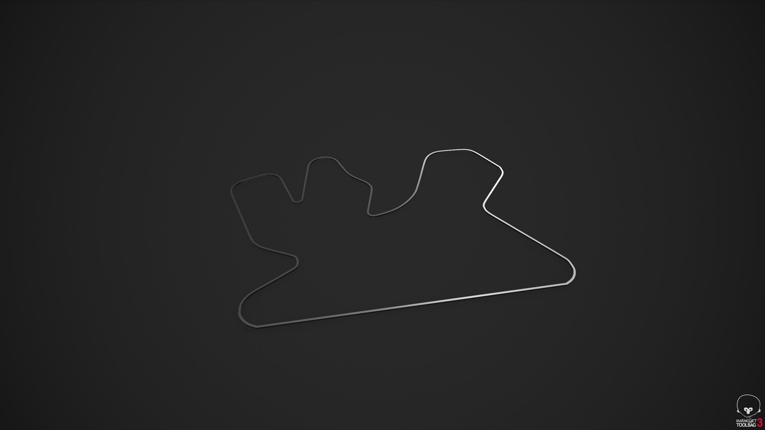 Losail International Circuit - Qatar - 3D Printable 3D print model_3