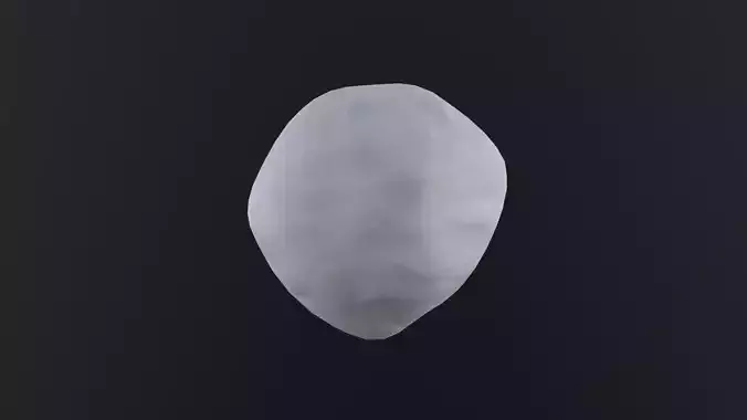 Snowball 3D Model Low-poly 3D model