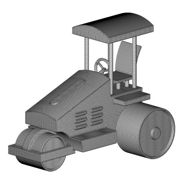 Toddler Road Roller Toy 3D model_4