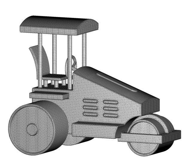 Toddler Road Roller Toy 3D model_5