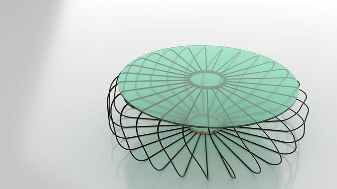 Coffee table 3D model