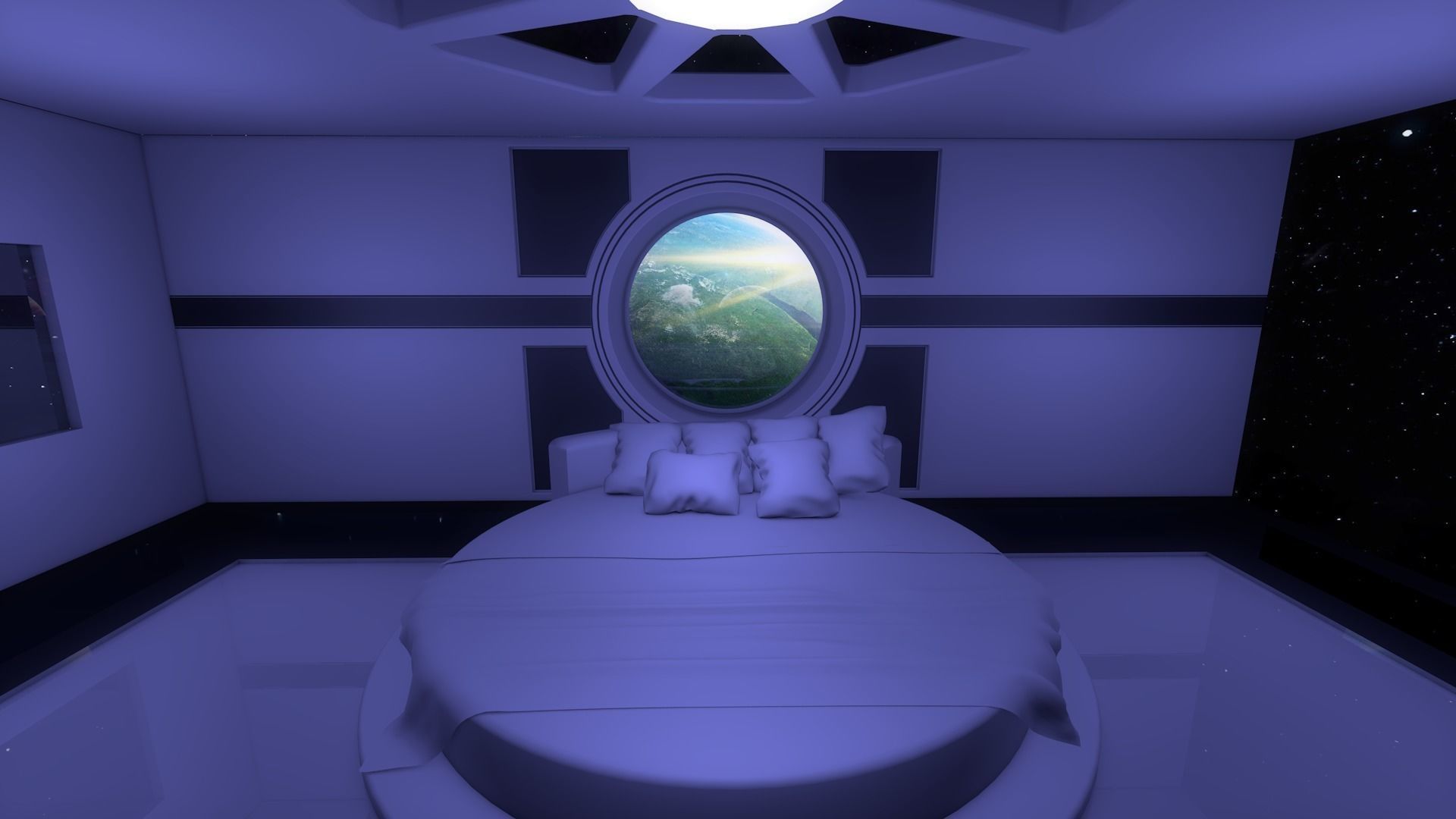 Sci Fi Room 3D model_3