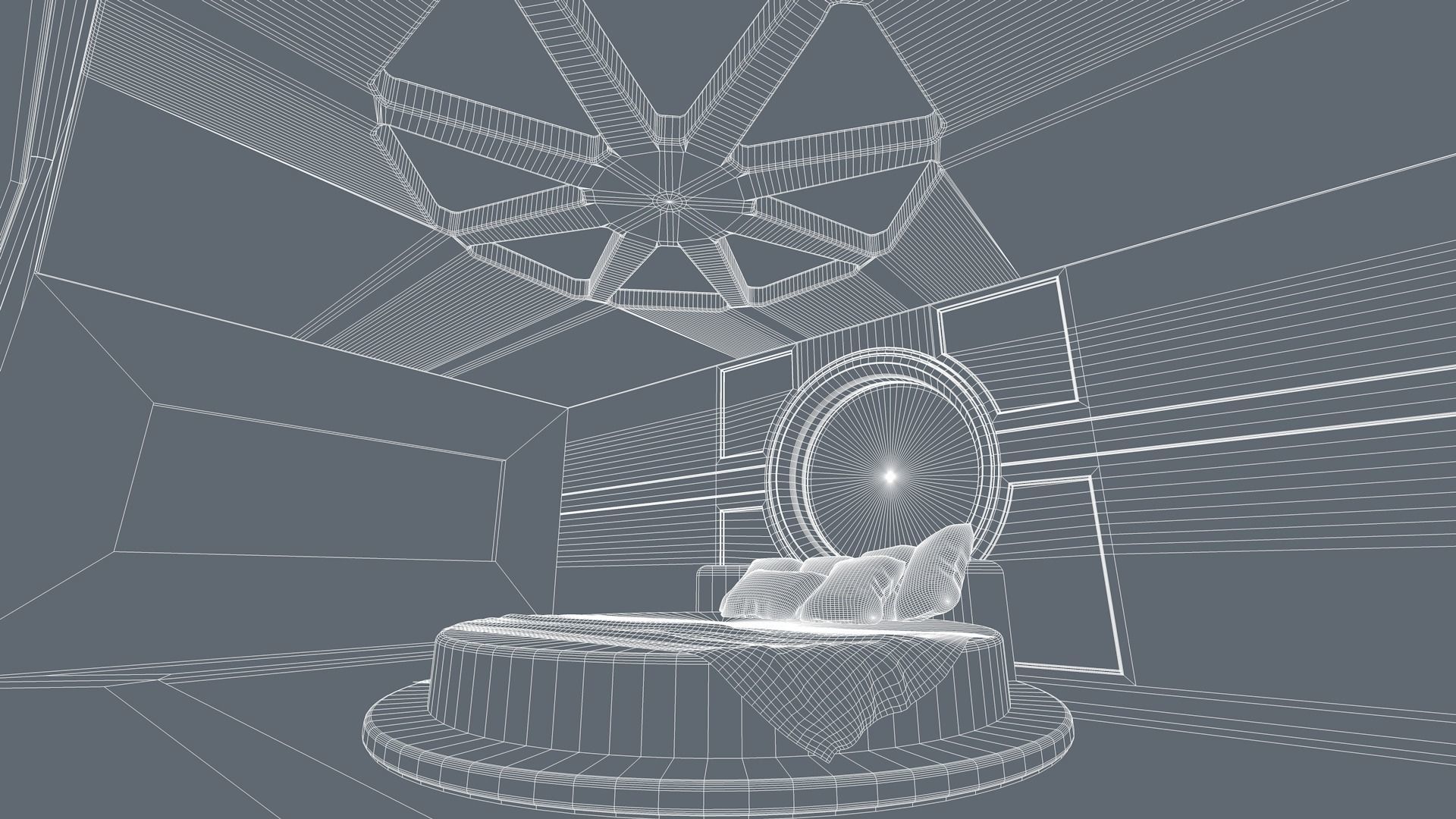 Sci Fi Room 3D model_7