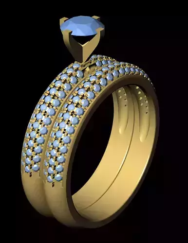 Diamond Solitaire Ring Jewellery for Women