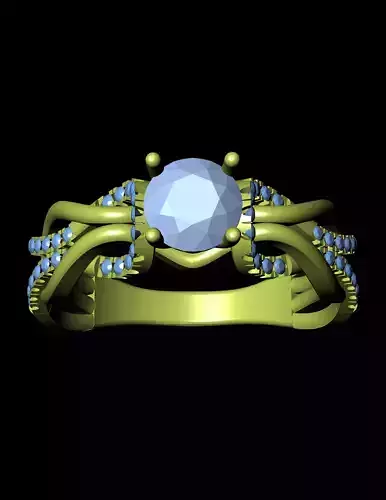 Diamond Solitaire Ring Jewellery for Women