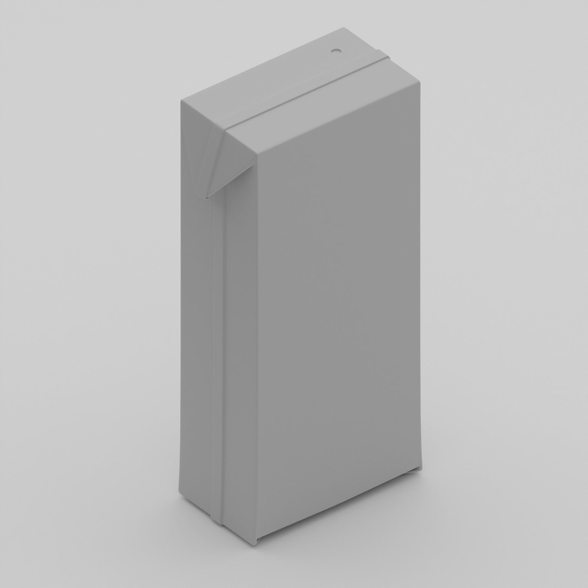 Juice Tetrapack-Packet 3D Model  3D model