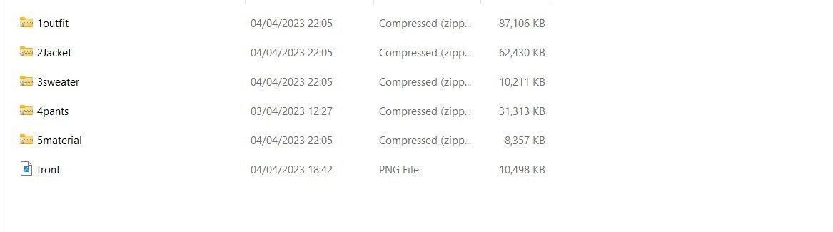 3 Trendy Puffer Outfit with marvelous PLUS Video Tutorial 3D model_5