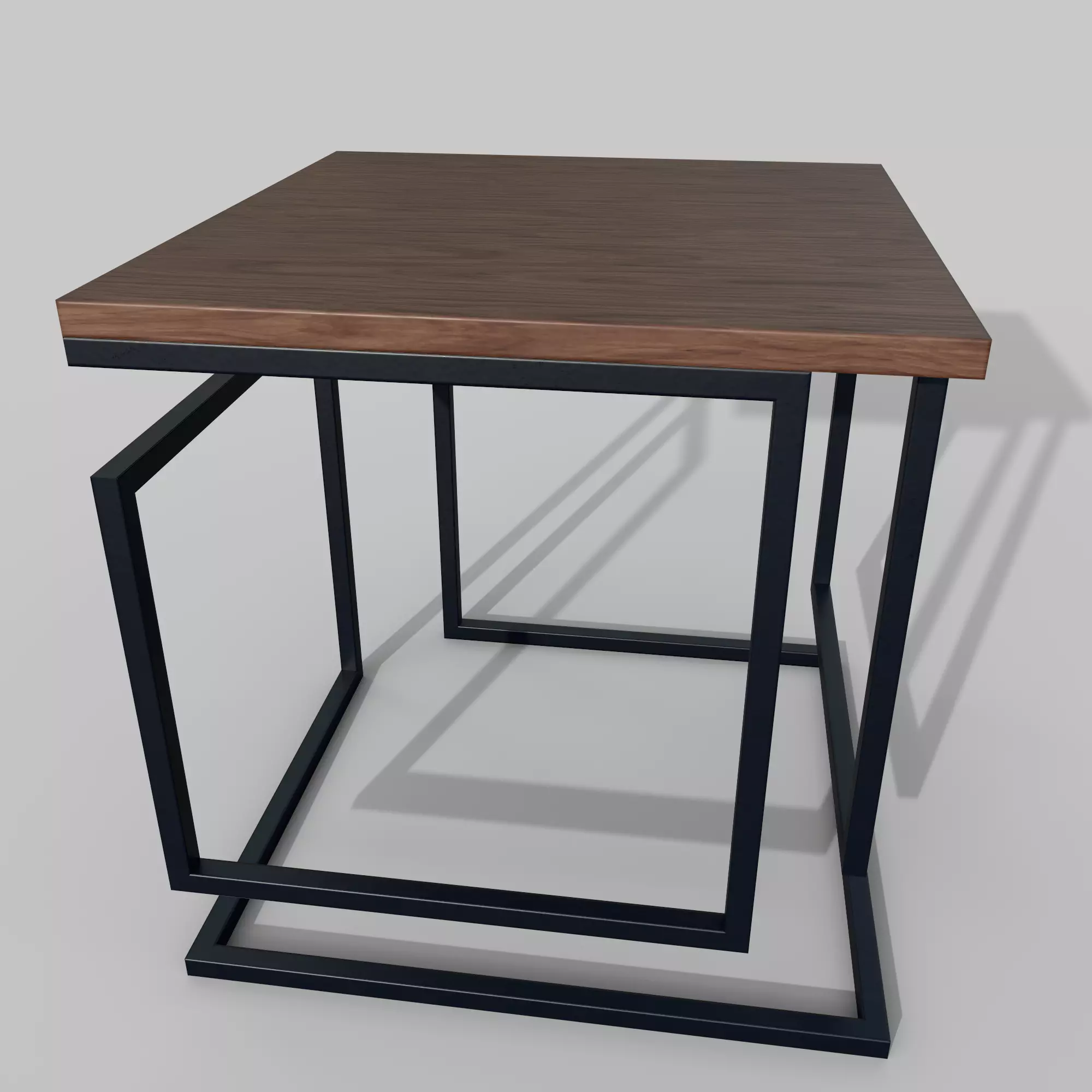 Labyrinth table concept Low-poly 3D model