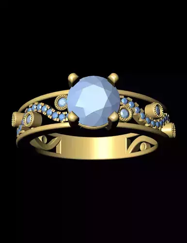 Diamond Solitaire Ring Jewellery for Women