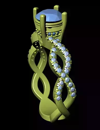 Diamond Solitaire Ring Jewellery for Women