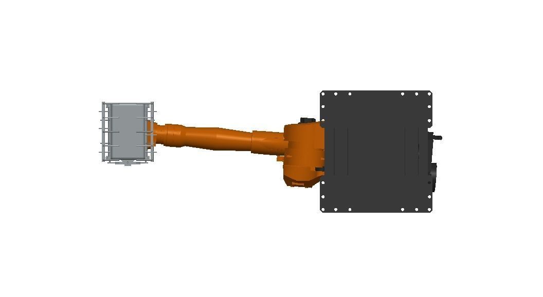 KUKA Robot KR 210-2K W Gripper Free 3D model_25
