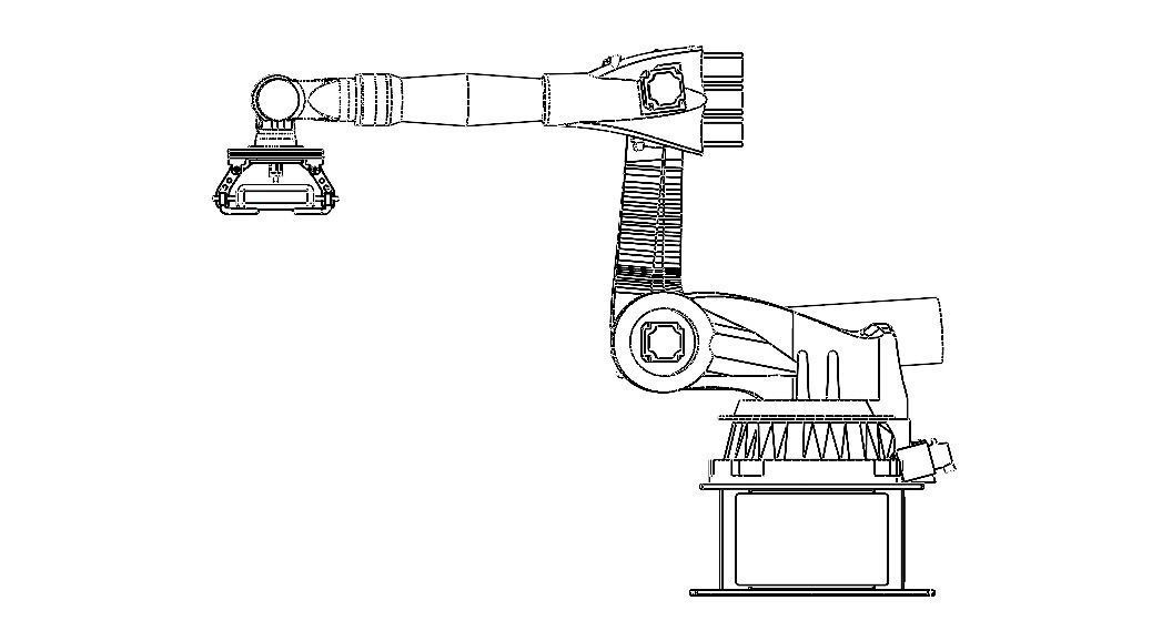 KUKA Robot KR 210-2K W Gripper Free 3D model_10