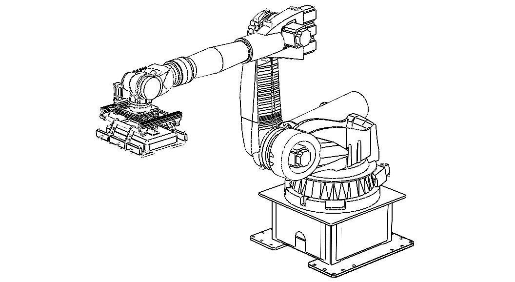 KUKA Robot KR 210-2K W Gripper Free 3D model_26